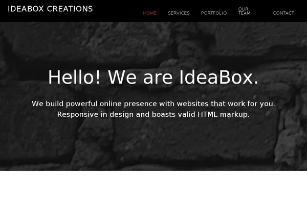 ideaboxcreations.com site used Ideabox