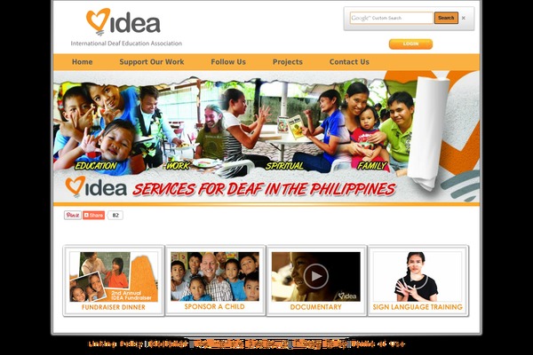 ideadeaf.org site used Ideadeaf