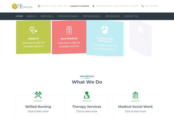 Medicplus theme site design template sample