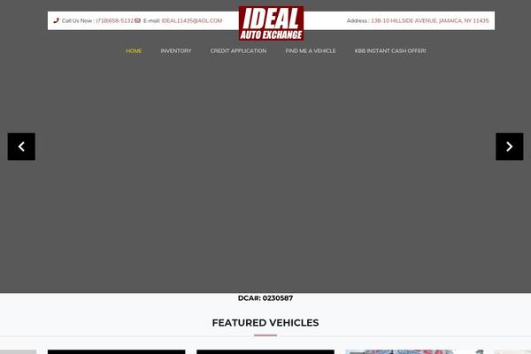 idealautos.com site used Autoshowroom