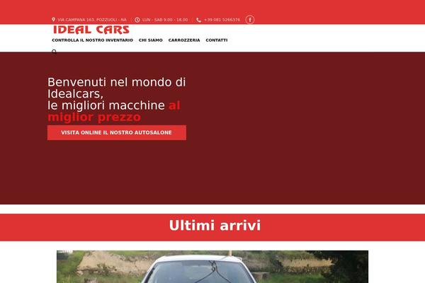 Motors theme site design template sample