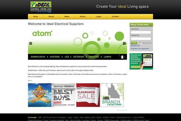 idealelectrical.com site used Qld