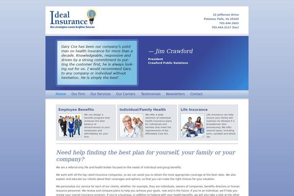 idealinsurance.net site used Alpine2