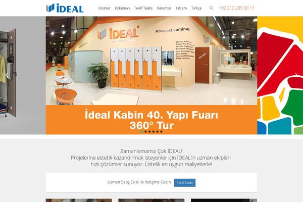 idealkabin.com.tr site used Ideal-kabin