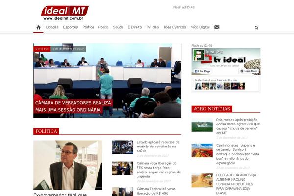 idealmt.com.br site used Idelmidia.2013