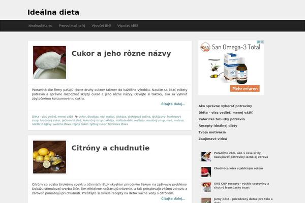 idealnadieta.eu site used Idieta