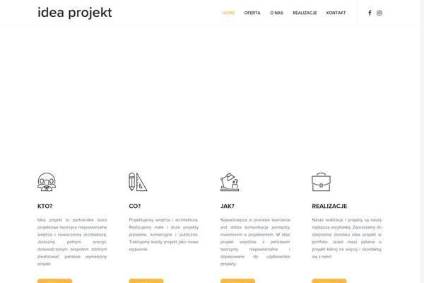 ideaprojekt.pl site used Ideaprojekt
