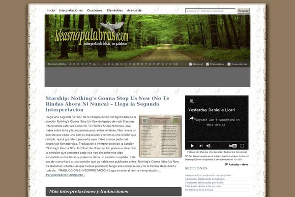 Site using Ideasnp-paginador plugin