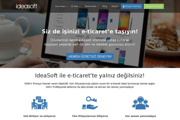 ideasoft.com.tr site used Idea_ps