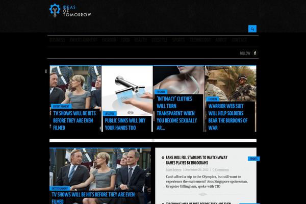 NewsSetter theme site design template sample