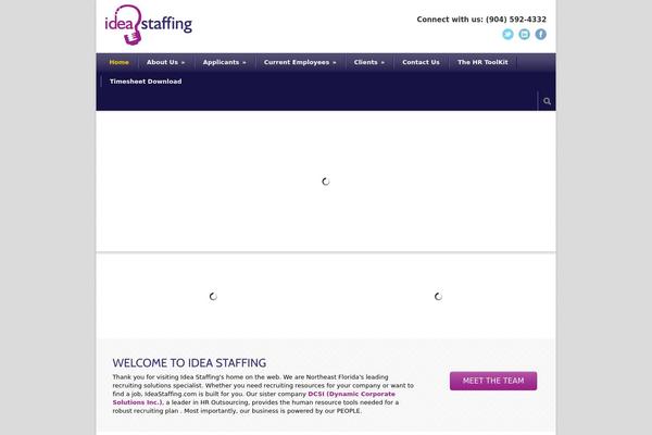 Modernize theme site design template sample