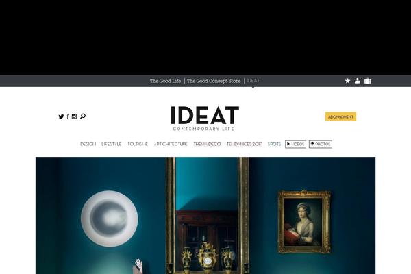 ideat theme websites examples