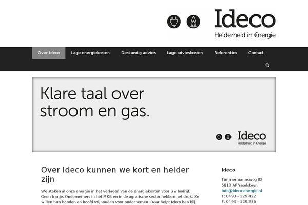 ideco-energie.nl site used Ideco