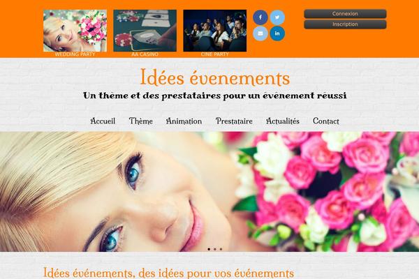 Spacious theme site design template sample