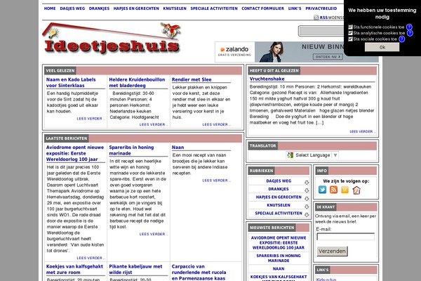 ideetjeshuis.nl site used Technical-speech