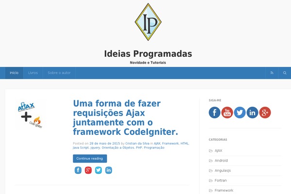 ideiasprogramadas.com.br site used Express