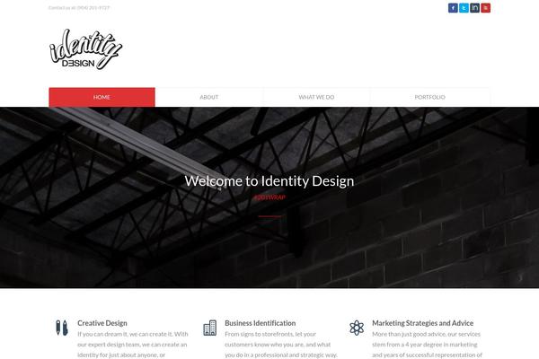 Smarty theme site design template sample