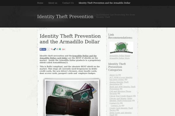 identitytheftpreventionus.com site used Elegant-grunge.0.4.5