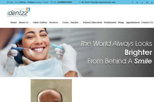 identzz.com site used Dentario