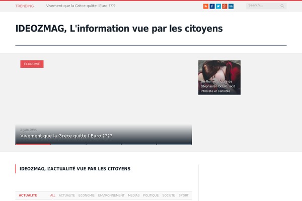 ideozmag.fr site used Themeforest-6652608-smartmag-responsive-retina-wordpress-magazine