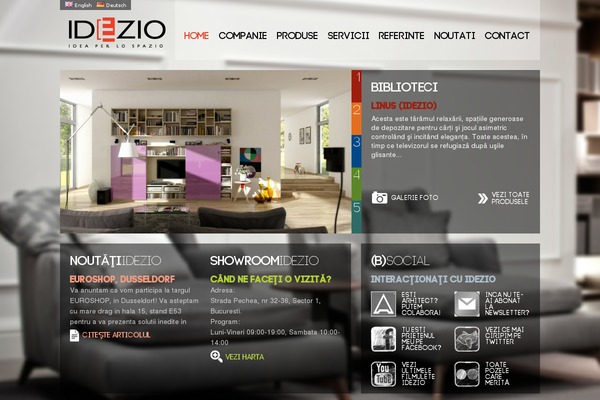idezio.ro site used Idezio