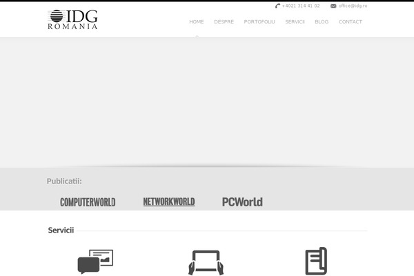 idg.ro site used Idg