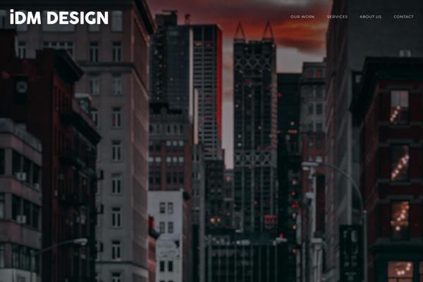 Oshine Child theme site design template sample