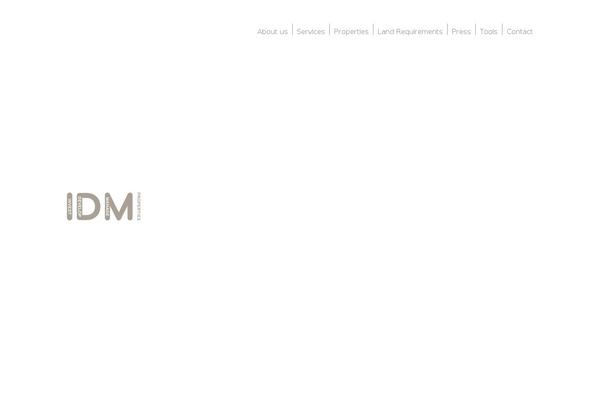 Idm theme site design template sample