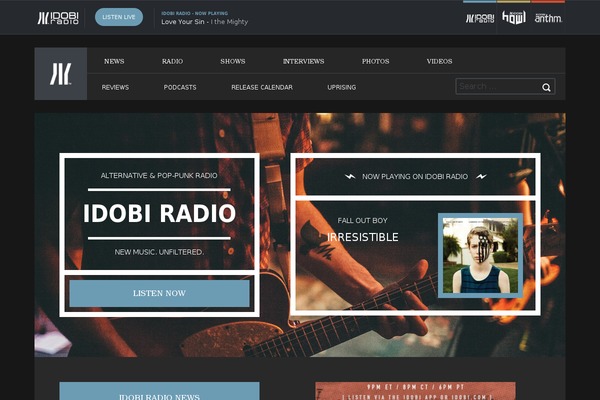 idobiradio.com site used Idobi-2013