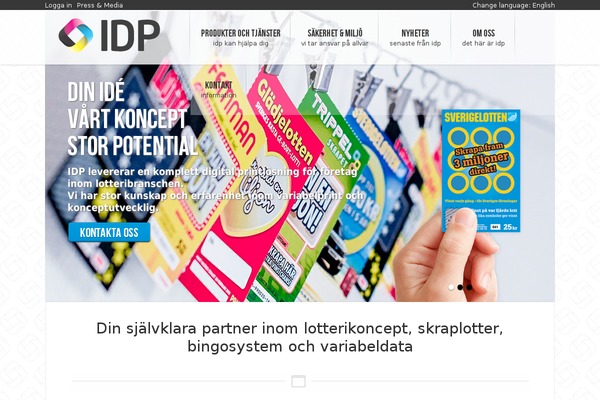 idp.se site used Idp