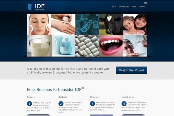 inFocus theme site design template sample