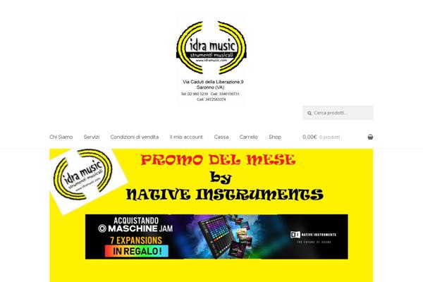 idramusic.com site used Idra-1.0