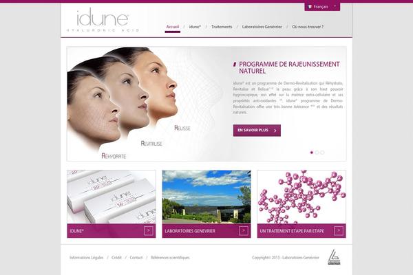idune.ru site used Idune