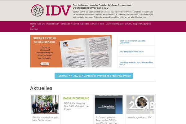 idvnetz.org site used Der-internationale-deutschlehrerverband