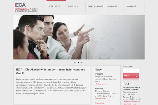 ieca-mannheim.de site used Ieca