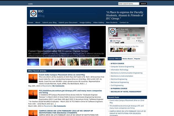 iecblogs.org site used Wpclearnm