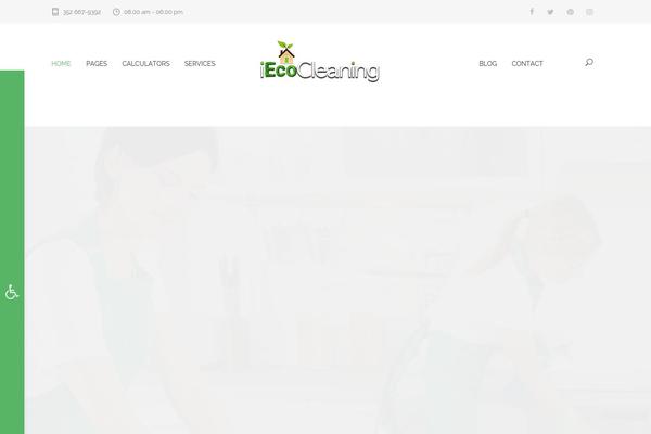 CleanMate theme site design template sample