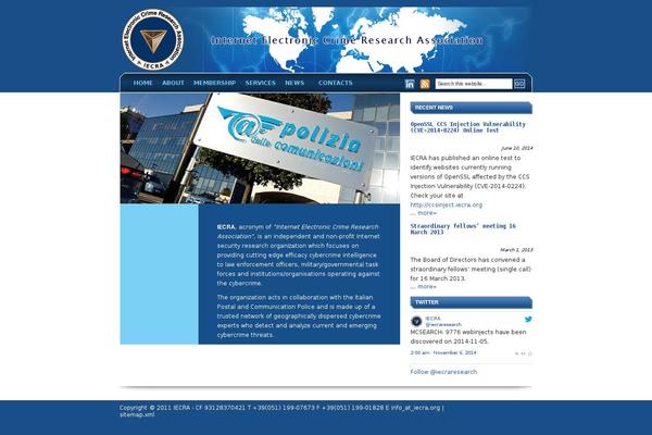 iecra.org site used Blue-tech