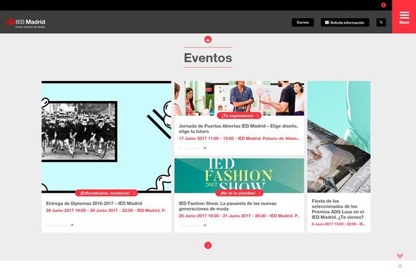 iedmadrid-multi theme websites examples