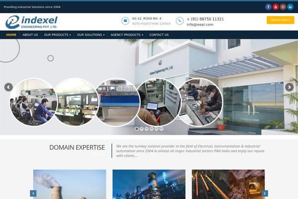 Porto theme site design template sample