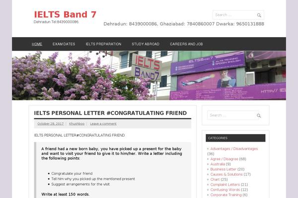 Dynamic News Lite theme site design template sample