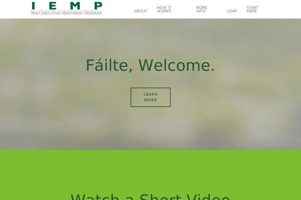 iemp.org site used Parallax Pro