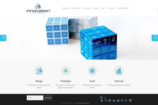 Salient theme site design template sample