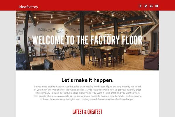 ifactory.ca site used Ideafactory