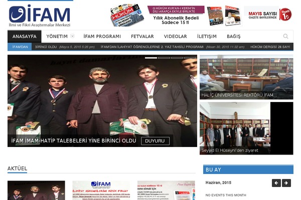 ifam.org.tr site used Hukum
