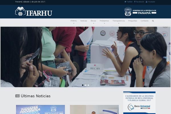 ifarhu.gob.pa site used Ifarhu