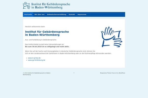 Responsive theme site design template sample