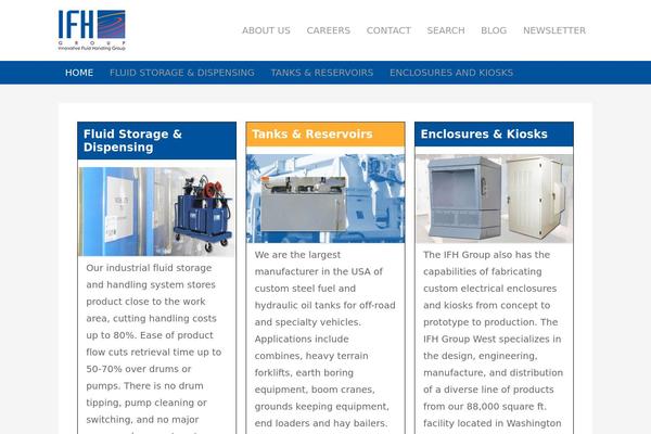 ifhgroup.com site used Custom-ifh-group