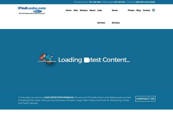 Bridge theme site design template sample
