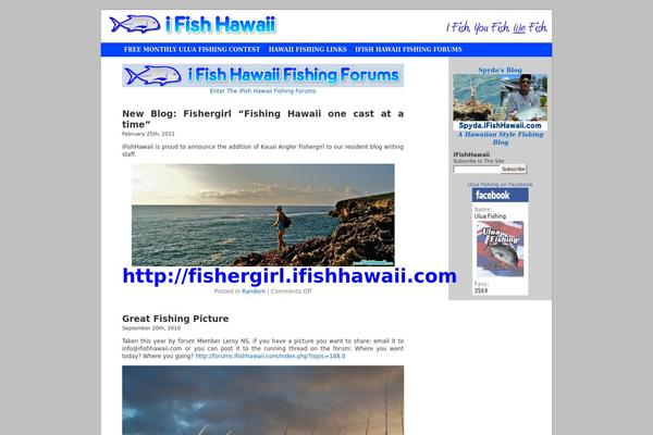 ifishhawaii.com site used Untheme two-column